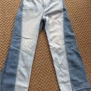 Girls GapTwo-Tone Denim Jeans